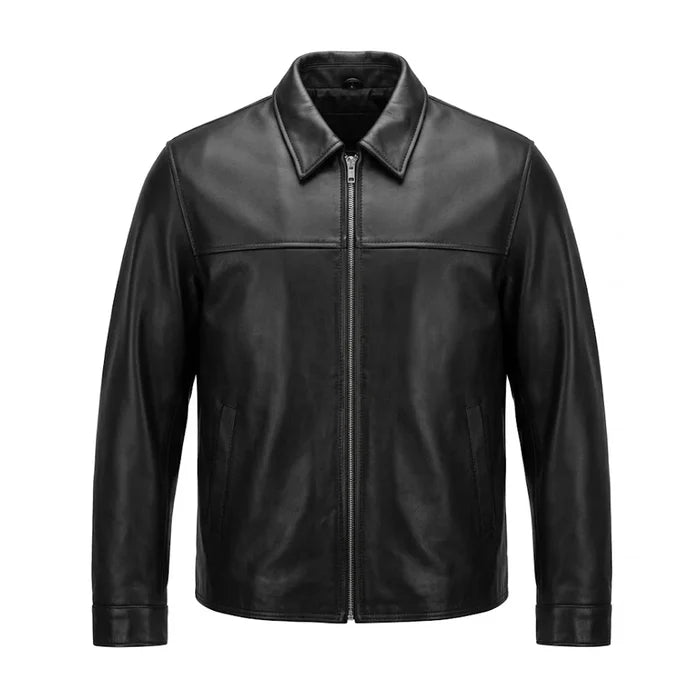 James - Premium Men's Leather Motorcycle Jacket