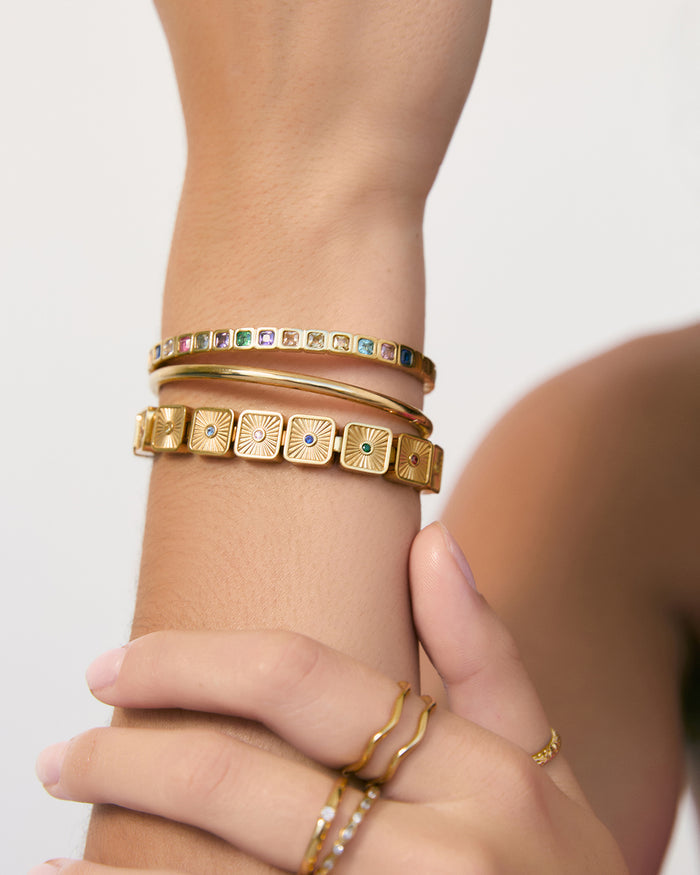 Jasper Gold Bracelet