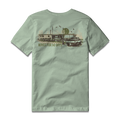 Kings For 60 Days Tee S/S in Bay, back view #bay