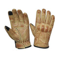 KnuckleGuard - Men's Leather Motorcycle Gloves