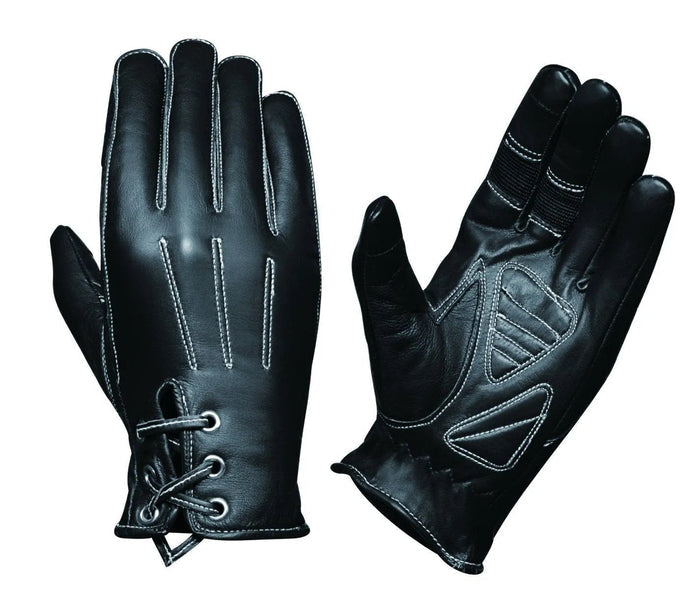LacedGrip Bella - Women's Leather Motorcycle Gloves