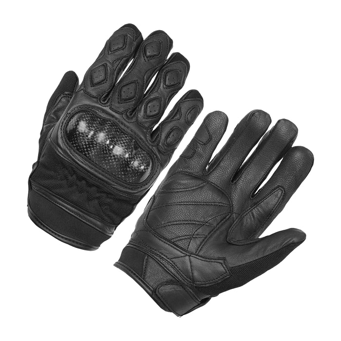 Leather/ Textile Sporty Glove