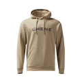 Leisure Hoodie in Heather Dark Khaki, front view #heather_dark_khaki