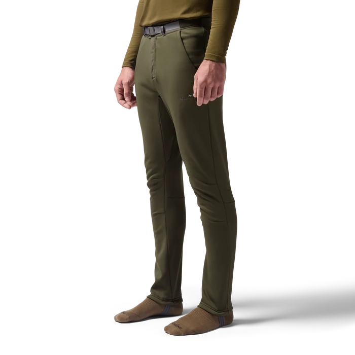 Lightweight Wader Pant in Olive, on model #olive