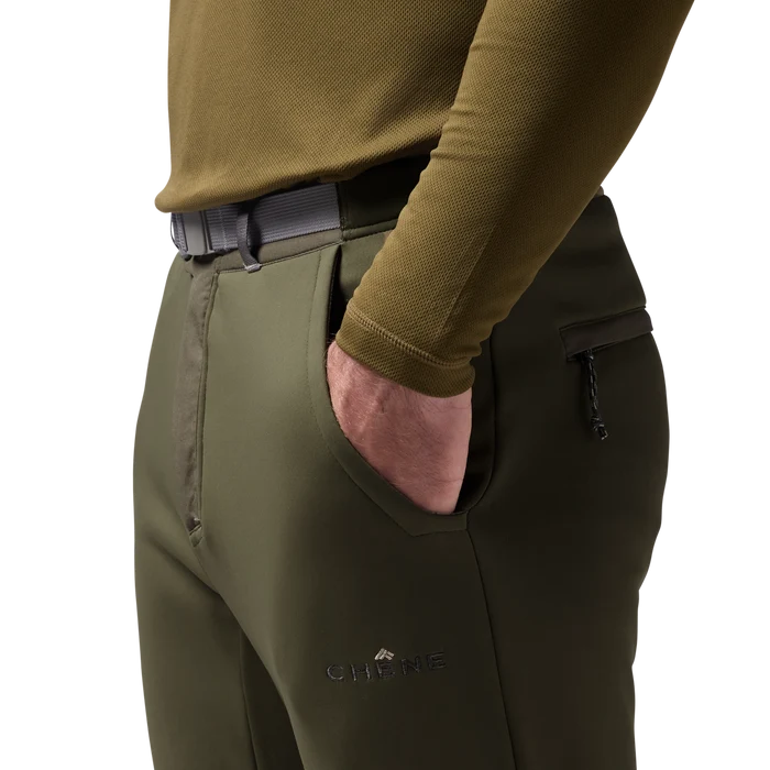 Lightweight Wader Pant in Olive, on model #olive