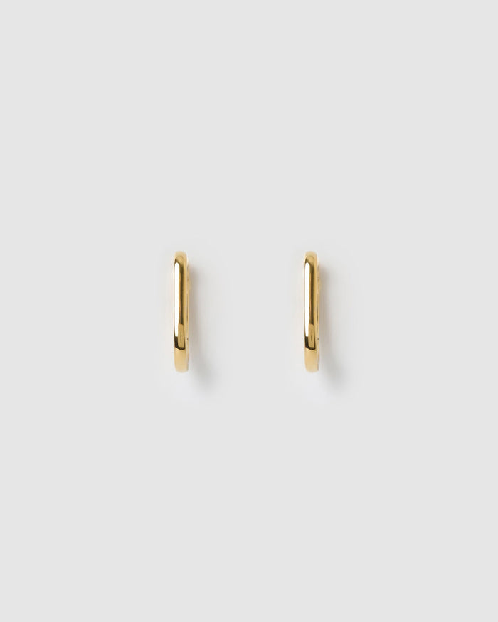 Link-Up Gold Hoop Huggies - Medium