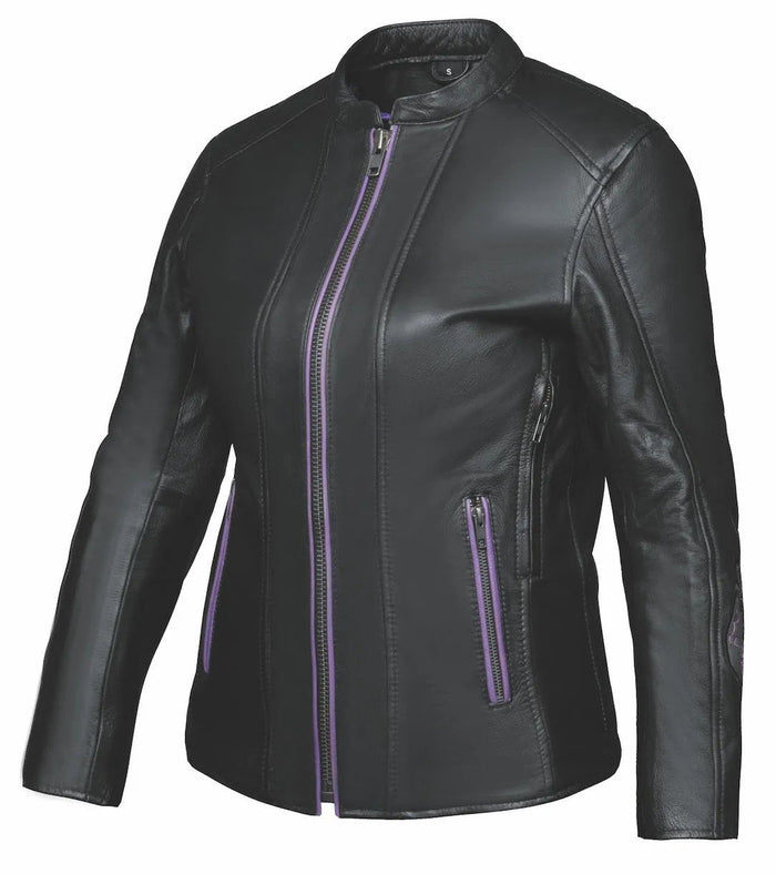 Lita - Women's Leather Motorcycle Jacket