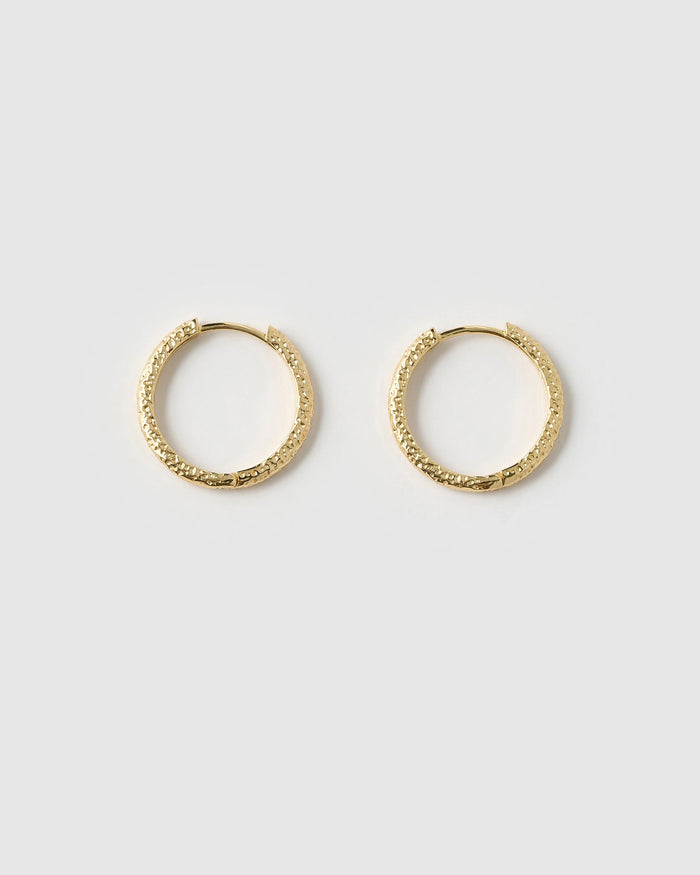 Little Hoop Earring Stack - Gold