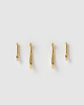 Loop Earring Stack - Gold