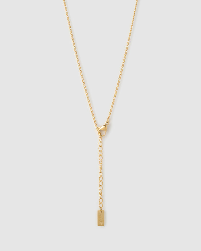 Lotus Necklace - Opal
