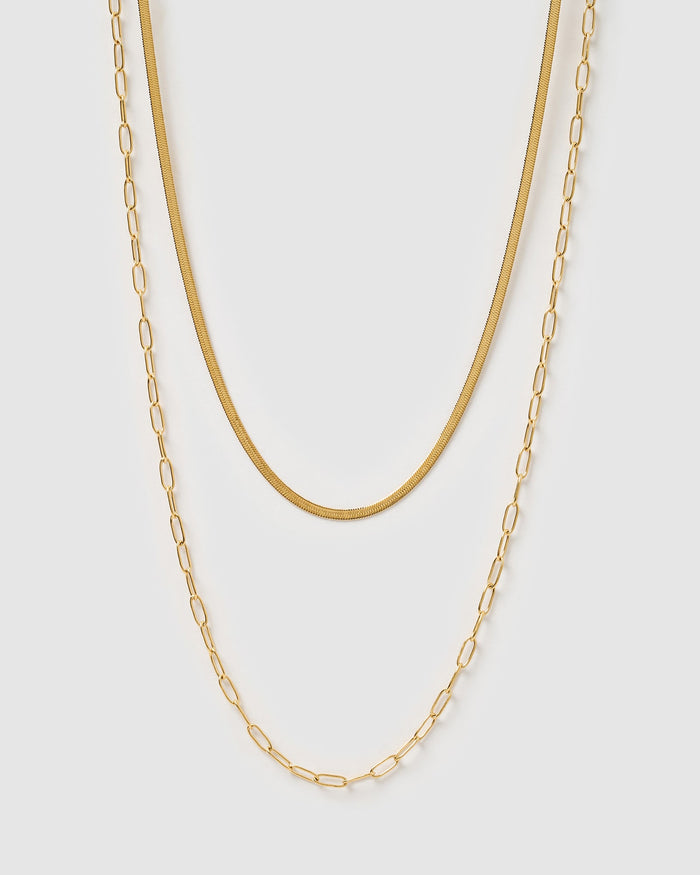 Louie Gold Necklace