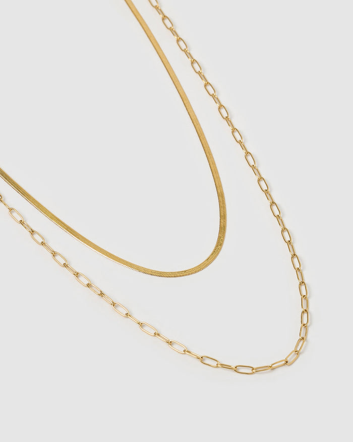 Louie Gold Necklace