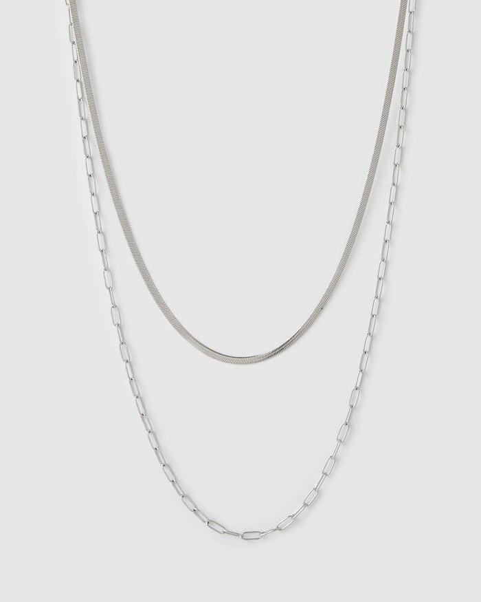 Louie Silver Necklace