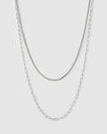 Louie Silver Necklace
