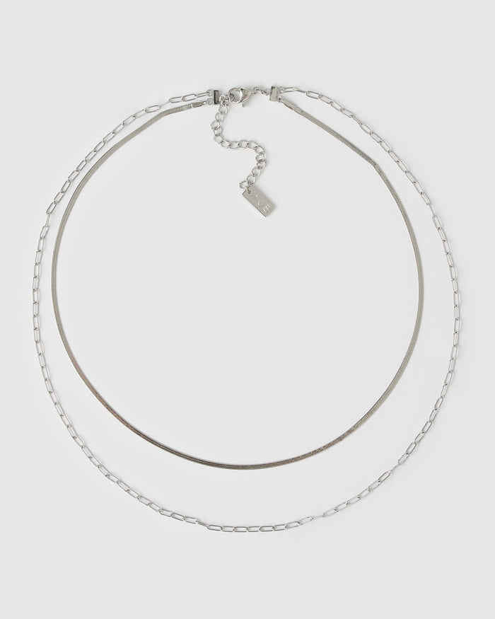 Louie Silver Necklace