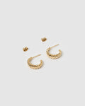 Lulu Gold Hoop Earrings
