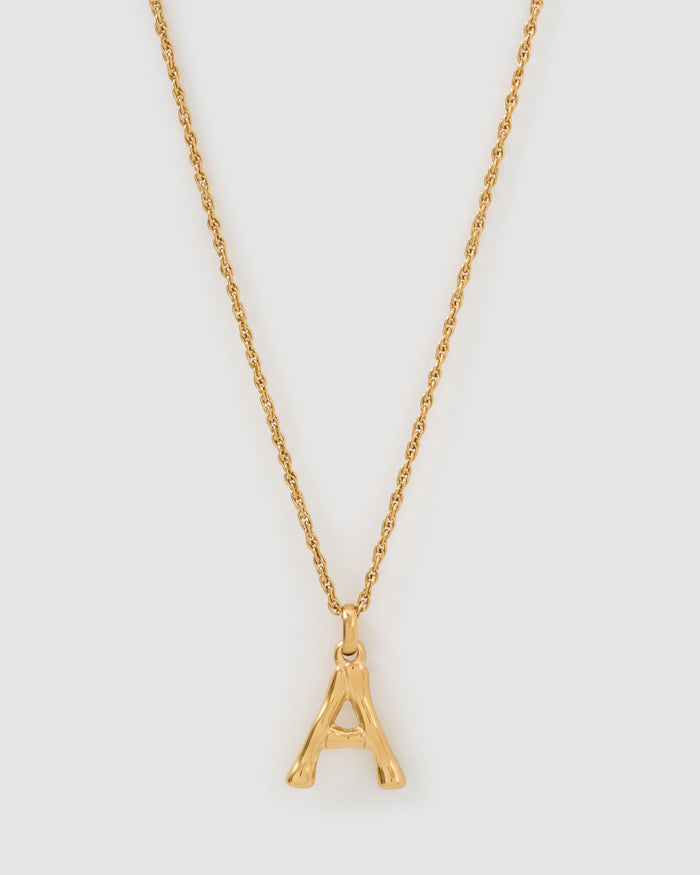 Luxe Letter Necklace - Small