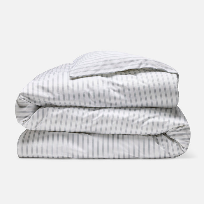 Tandem Stripe in White & Frost / Twin/Twin XL