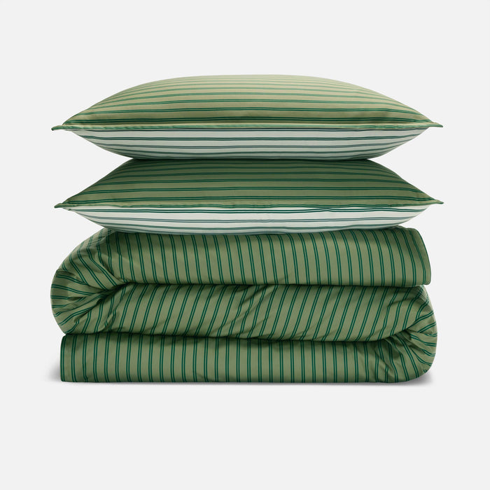 Reversible Tandem Stripe in Kelp / Twin/Twin XL