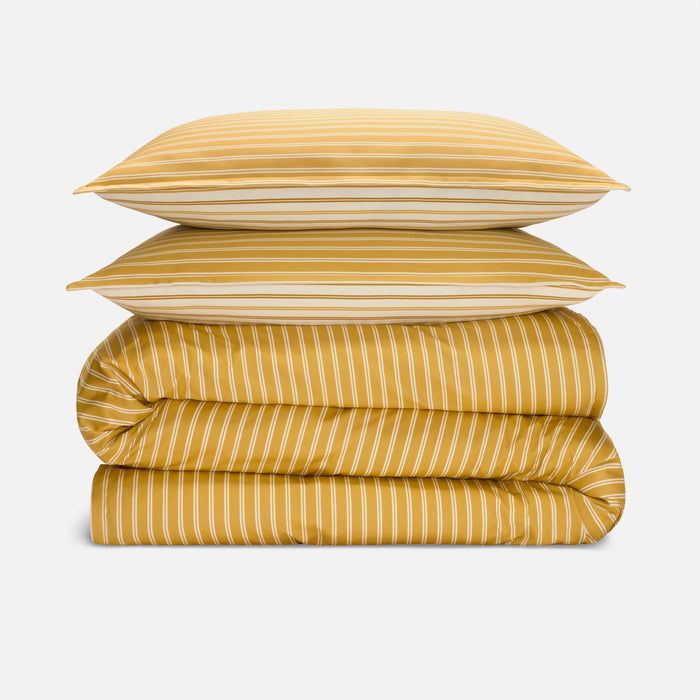 Reversible Tandem Stripe in Ochre / Twin/Twin XL