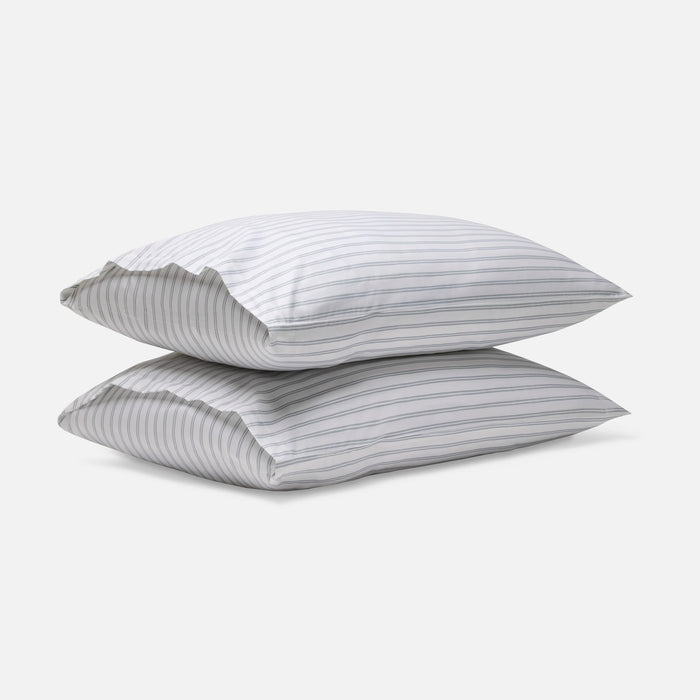 Tandem Stripe in White & Frost / Standard