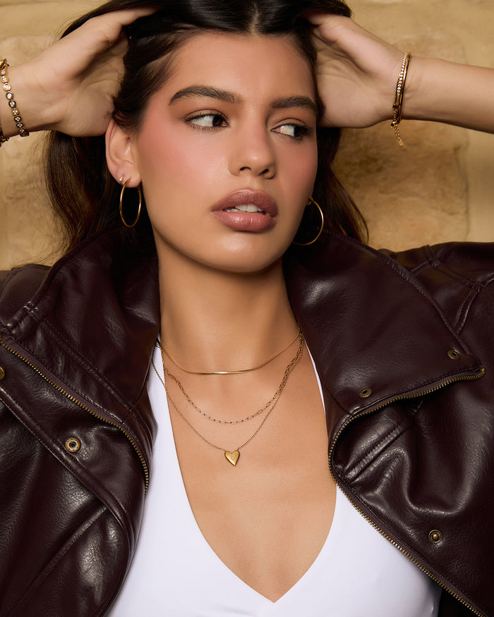 Maddy Gold Hoop Earrings