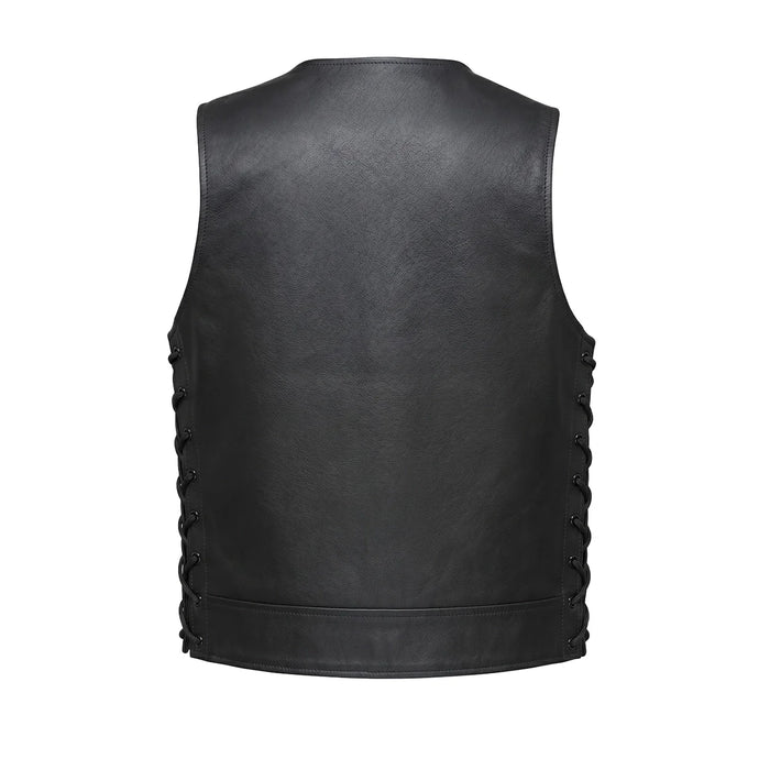 Madrid - Men's Premium Leather Motorcycle Vest
