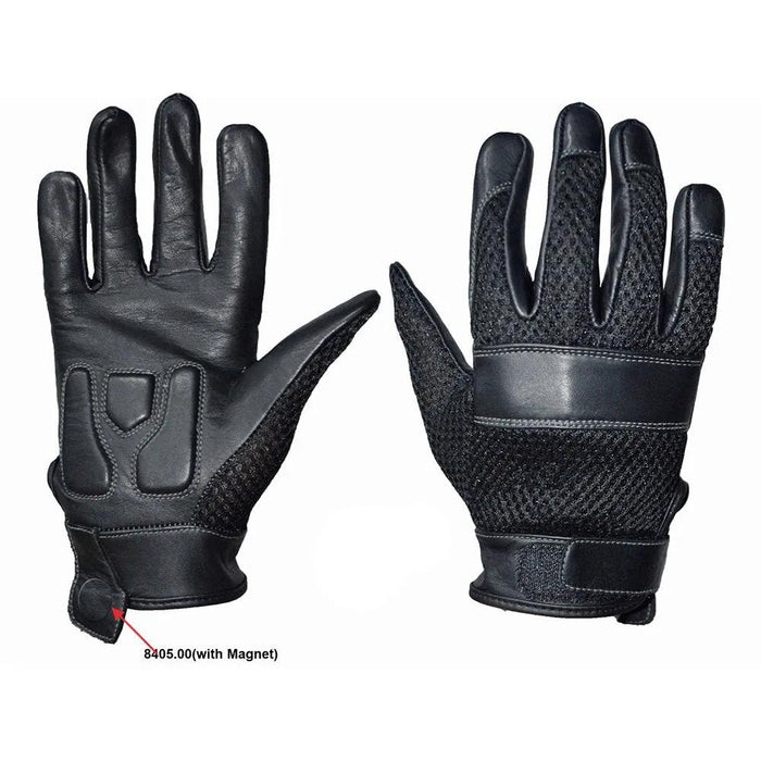 MagLock Rider - Men's Leather Motorcycle Gloves