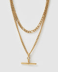 Marcella Double Stack Gold Necklace