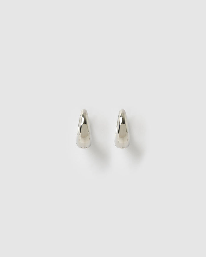 Max Silver Earrings