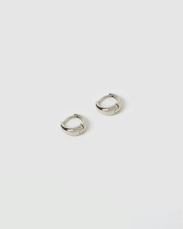 Max Silver Earrings
