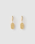 Mendoza Gold Huggie Earrings