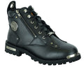 Men's 6'' Side Zipper Plain Toe Boot