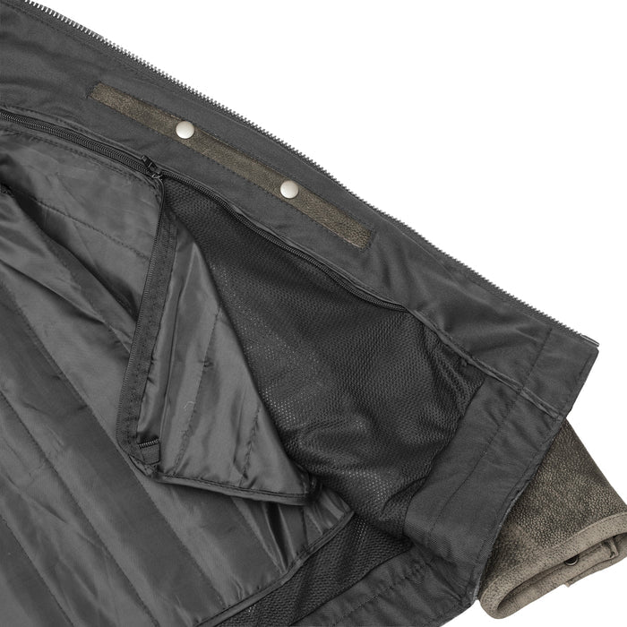 Men's Antique Brown Motorcycle Cruiser Jacket