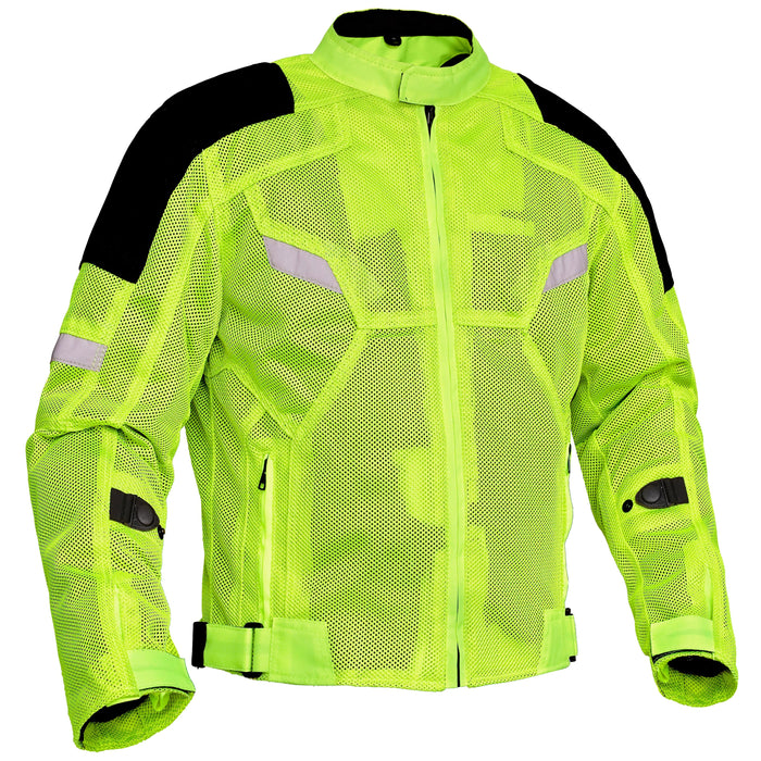 Men's High-Vis Performance Mesh Jacket – Protective & Stylish