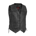 Men's Line Ranger Multi-Pocket Motorcycle Vest - Black