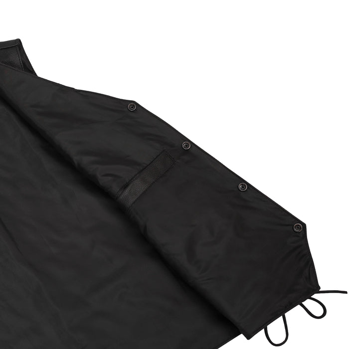 Men's Side Lace Economy Vest - Black