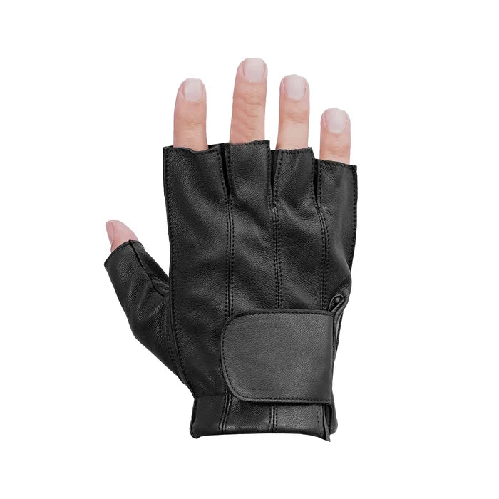 Men's Tough Deer Skin Fingerless Glove