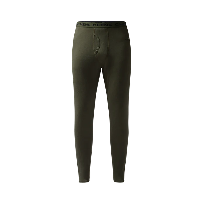Merino Bottom in Olive, front view #olive