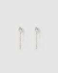 Mia Silver Chain Earrings