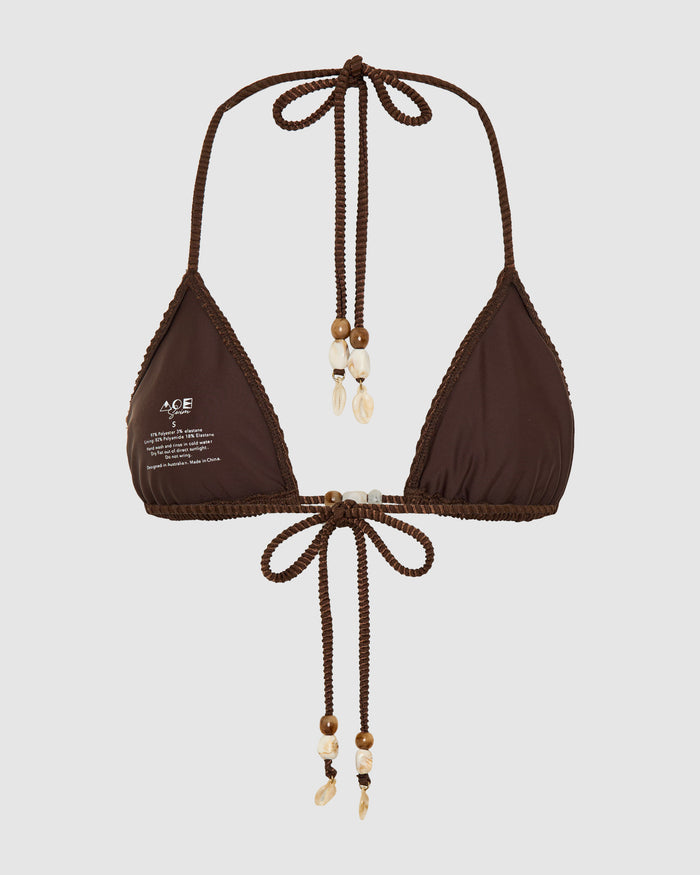 Miami Bikini Top - Chocolate