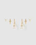 Midnight Earring Stack
