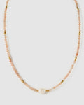 Mila Gemstone and Pearl Choker