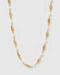 Mimi Pearl and Gold Necklace