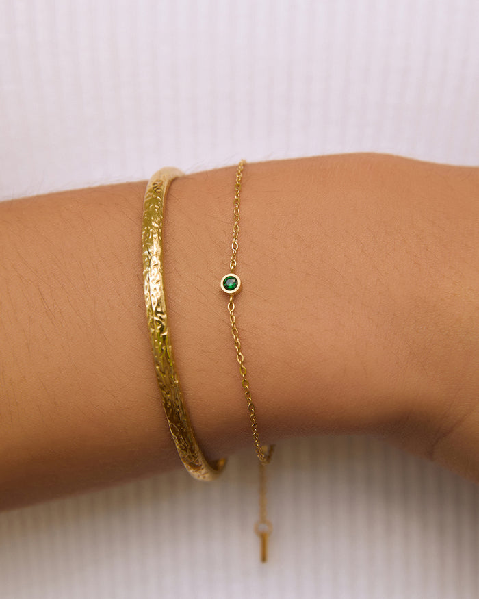 Mini Birthstone Bracelet Stack