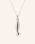 Mini “Perseverance” Fish Charm Necklace
