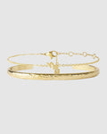 Mini Zodiac Bracelet Stack - Gold