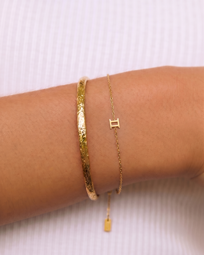 Mini Zodiac Bracelet Stack - Gold