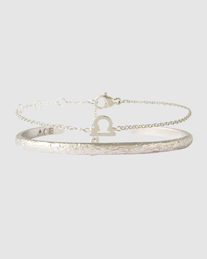 Mini Zodiac Bracelet Stack - Silver