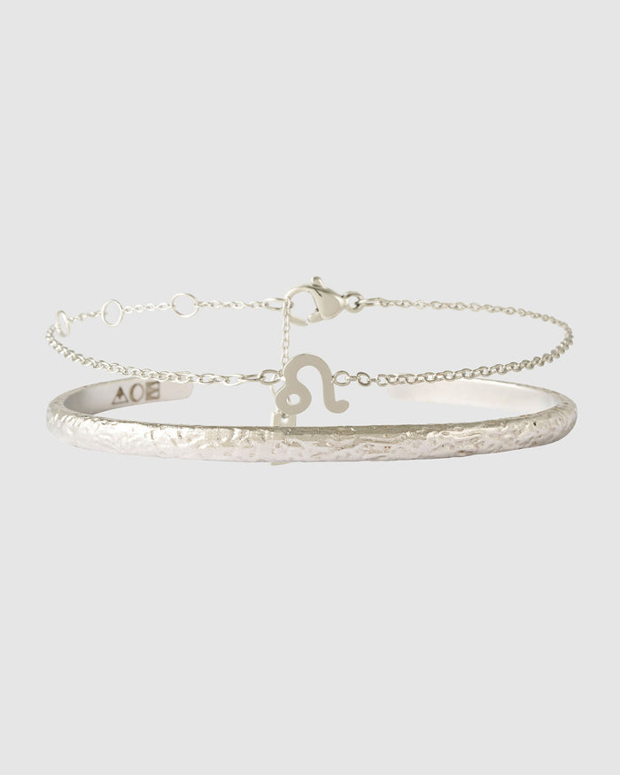 Mini Zodiac Bracelet Stack - Silver